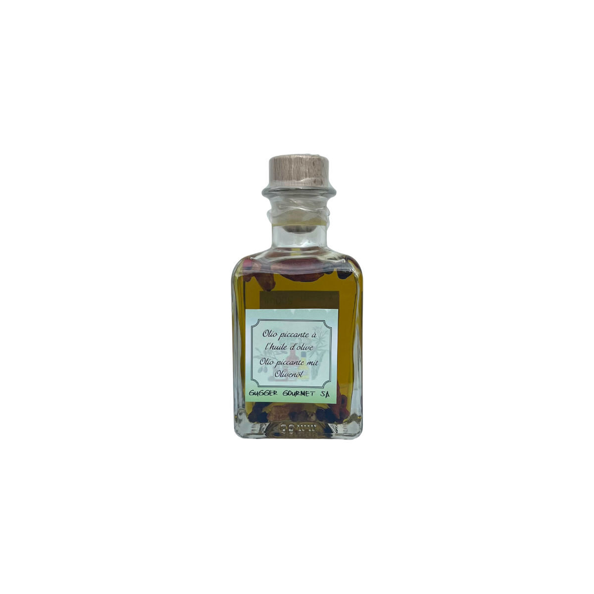 Olio piccante con olio d'oliva