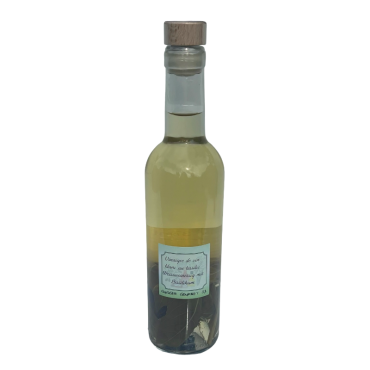 Vinaigre de vin blanc à l'extrait de basilic