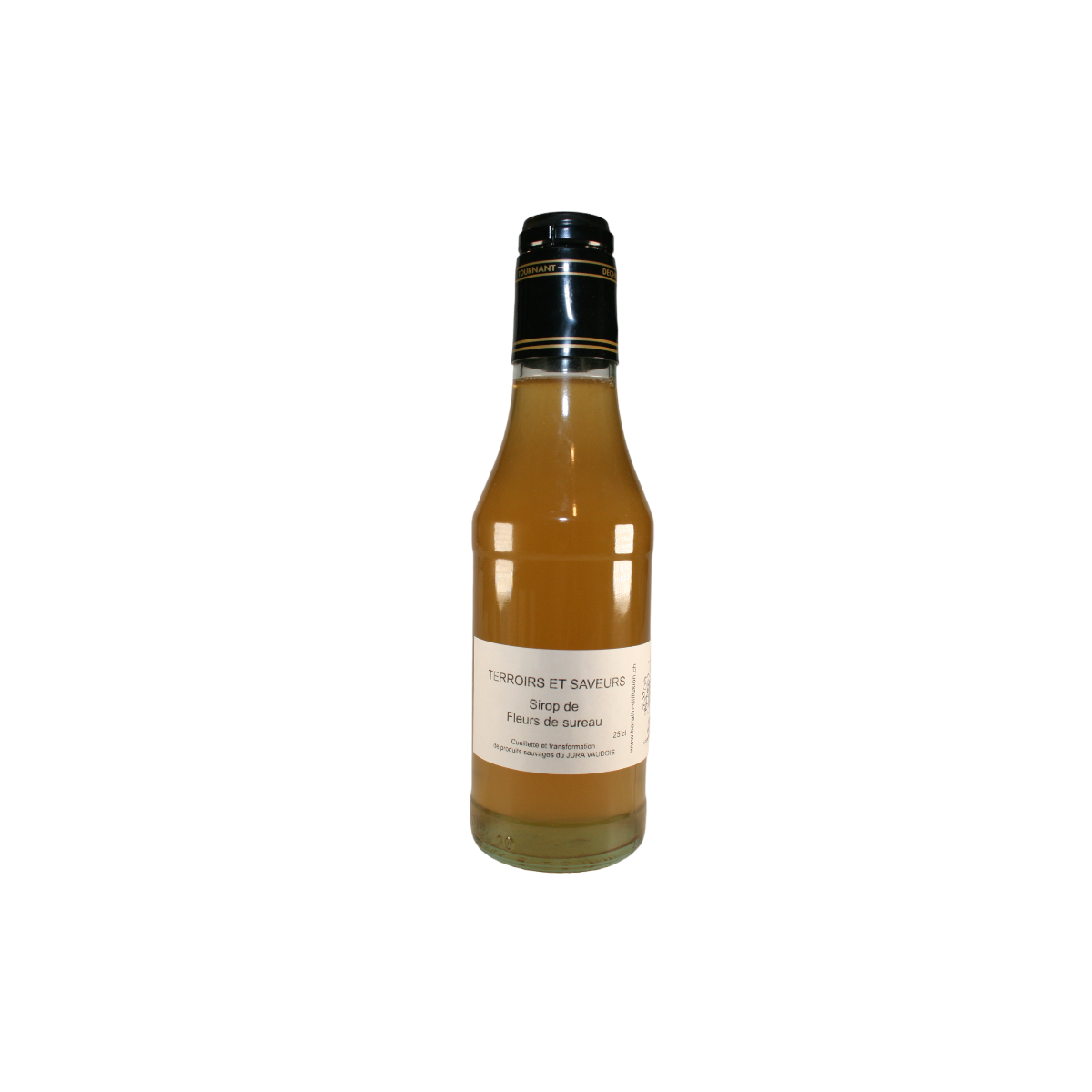 Artisanal Elderflower Syrup from the Jura Vaudois