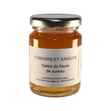 Wild Elderflower Jelly from the Jura Vaudois